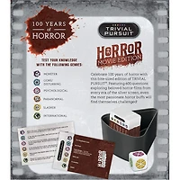 TRIVIAL PURSUIT: Horror Movie Edition Jeu De Cartes - Édition anglaise