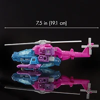 Transformers Generations War for Cybertron, figurine Spinister WFC-S48 de classe Deluxe, gamme Siege