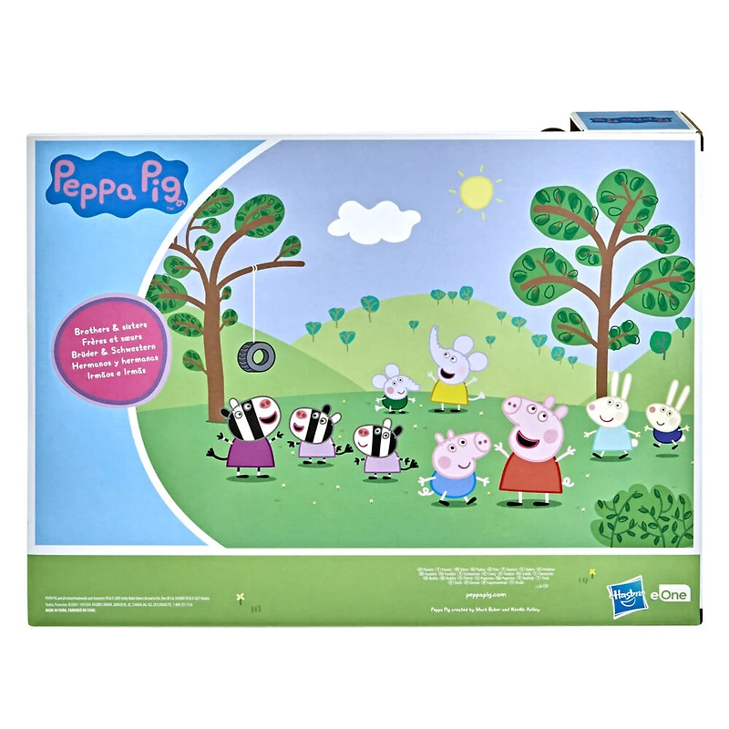 Peppa Pig Carry-Along Brothers & Sisters - English Edition - R Exclusive
