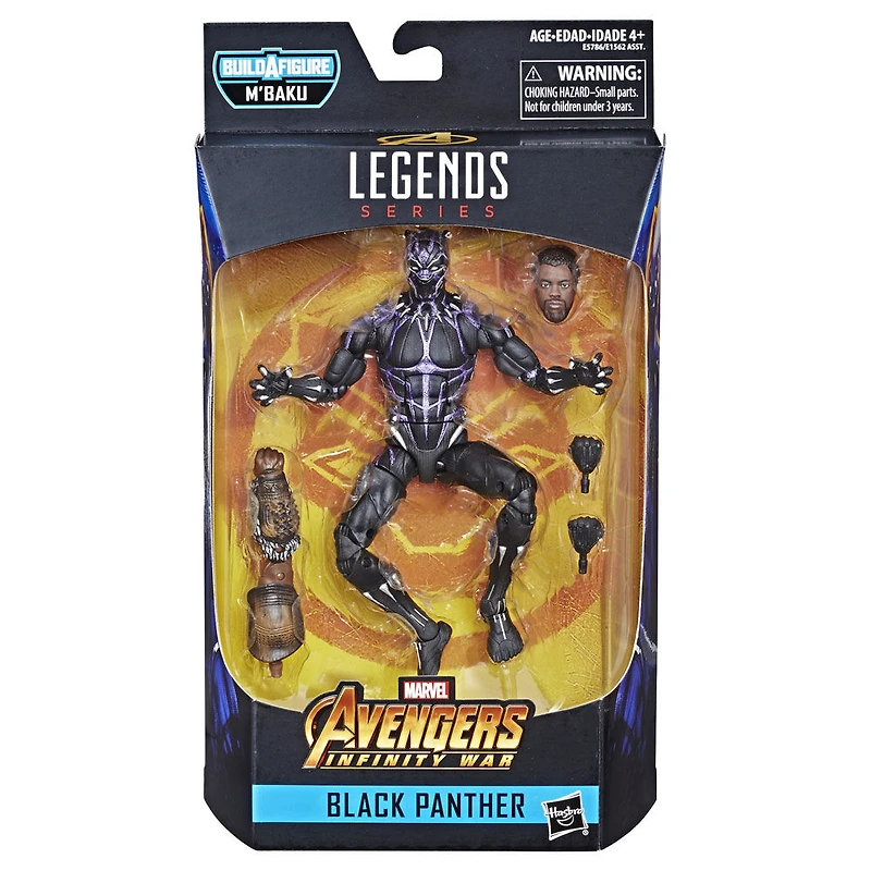 Marvel Legends Series Avengers: Infinity War 6-inch Black Panther Figure