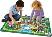 Melissa and Doug - Paw Patrol Activity Rug- Adventure Bay
