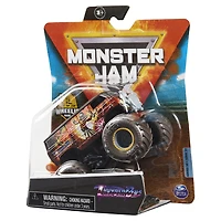 Monster Jam, Monster truck Thunder Bus officiel, véhicule en métal moulé, série Alternate Dimensions, échelle 1:64