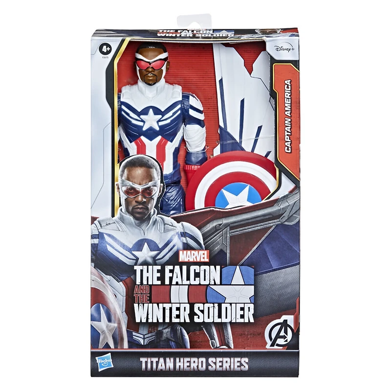 Marvel Studios Avengers Titan Hero Series, figurine Captain America avec des ailes