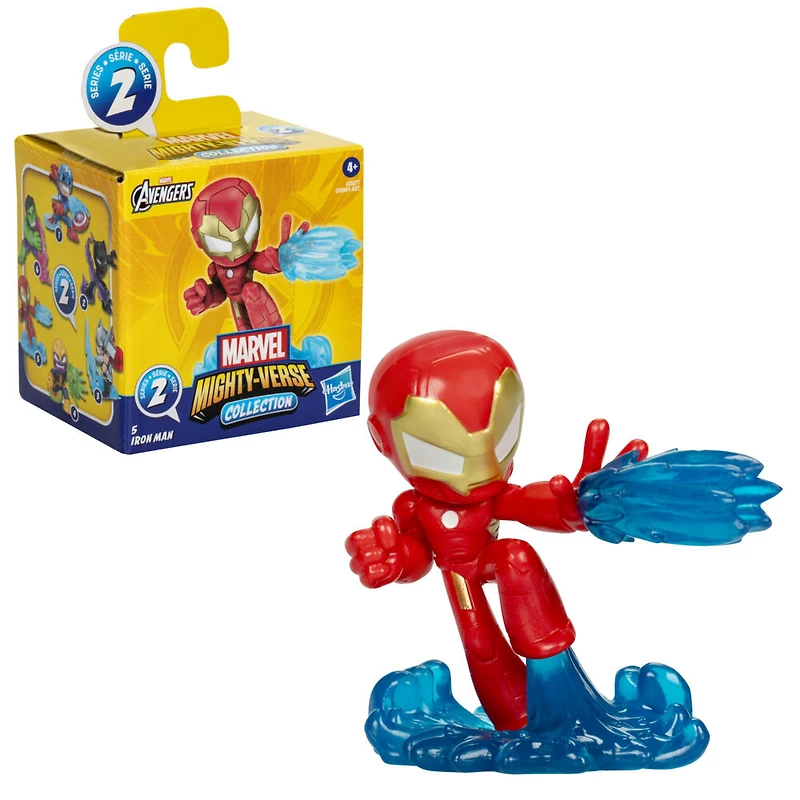 Marvel Avengers Mighty-Verse Collection Series 2, Iron Man Action Figure