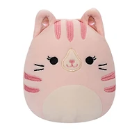 Squishmallows 5" Flip-A-Mallows - Laura/Shena - Chat tigré rose/Chien tie-dye arc-en-ciel