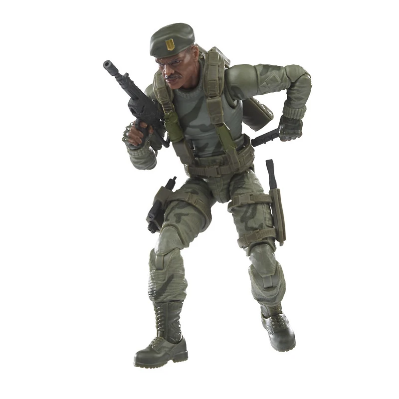 G.I. Joe Classified Series, figurine Lonzo Stalker Wilkinson 46 de collection de 15 cm, nombreux accessoires, emballage spécial