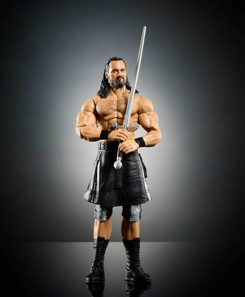 WWE Elite Drew McIntyre Action Figure, Series #115 6-inch Collectible with Articulation & Accessories
