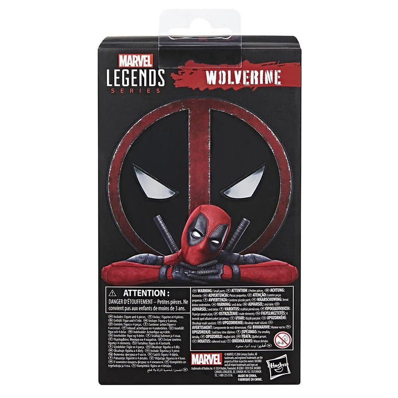 Marvel Legends Series, figurine Wolverine de 15 cm, Deadpool 2, pièce de collection pour adulte