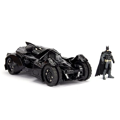 Metals Batman 1:24 2015 Arkham Knight Batmobile W/Batman Figure