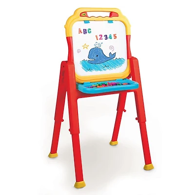 Chevalet d'art trois-en-un