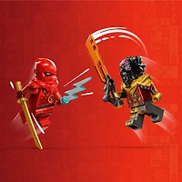 LEGO NINJAGO Le combat en voiture et en moto de Kai et Ras 71789 Ensemble de jeu de construction (103 pièces)