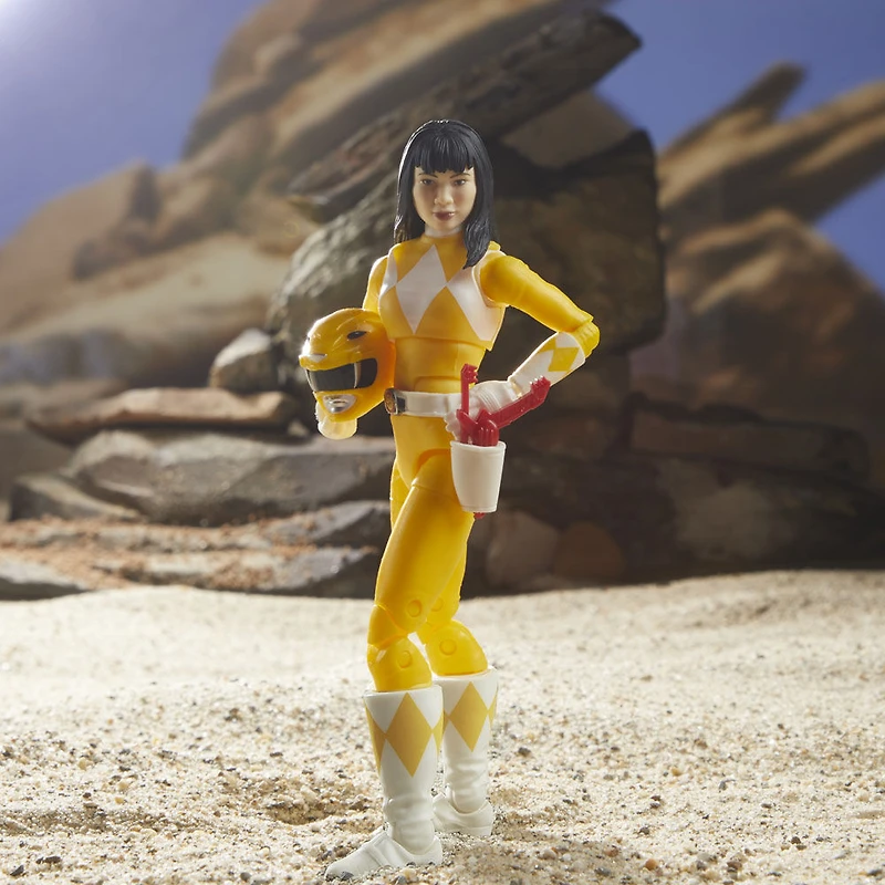 Power Rangers Lightning Collection - Figurine jouet de collection Mighty Morphin Ranger jaune