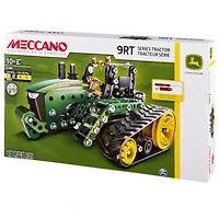 Erector by Meccano, Coffret de construction Tracteur John Deere série 9RT, Jouet éducatif STEM