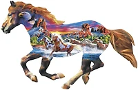 Contours - Sedona Spirit - 1000 Piece Shaped Jigsaw Puzzle