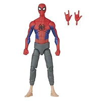 Marvel Legends Series Spider-Man: Across the Spider-Verse (Part One) Peter B Parker 6-inch Action Figure, 2 Accessories