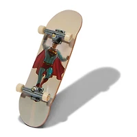 Tech Deck, Coffret de 4 fingerboards Ultra DLX, DC Superman, Mini-skateboards personnalisables à collectionner