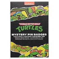 Badge Mystère Tortues Ninja Adolescents Contenant 12 Boîtes Aveugles