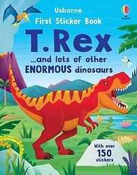 First Sticker Book T. Rex - English Edition