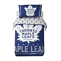 NHL Toronto Maple Leafs 4-Piece Twin Bedding Set