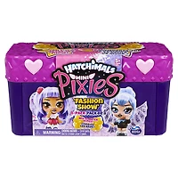 Hatchimals Mini Pixies , Coffret Défilé de mode de 8 figurines de 3,8 cm à collectionner avec ailes à combiner (les styles peuvent varier)