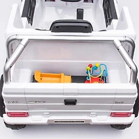 Kidsvip 12V Mercedes 6X6 W/ Rc- Black - Édition anglaise