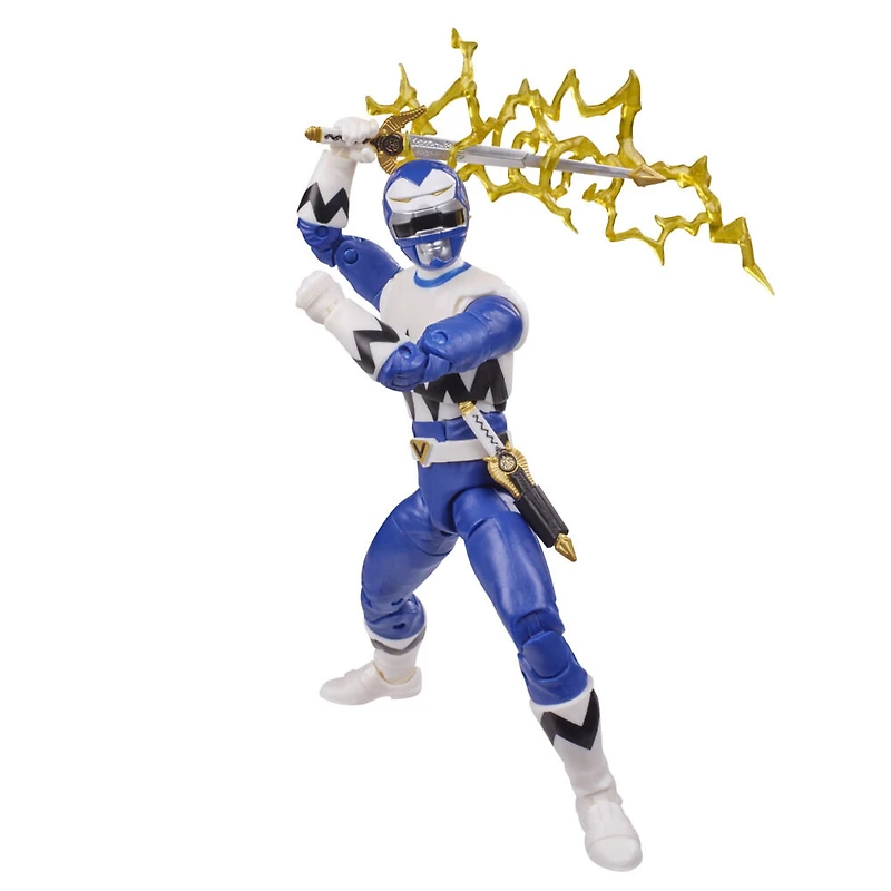 Power Rangers Lightning Collection Lost Galaxy Blue Ranger 6-Inch Premium Collectible Action Figure Toy