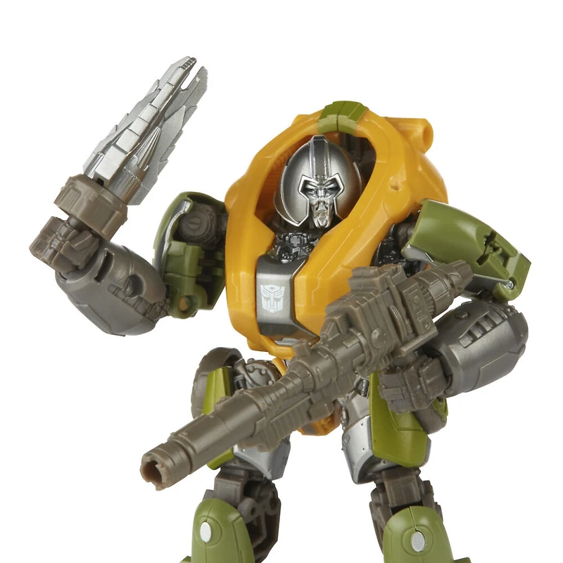 Transformers Toys Studio Series 80 Deluxe Class Transformers: Bumblebee Brawn Action Figure
