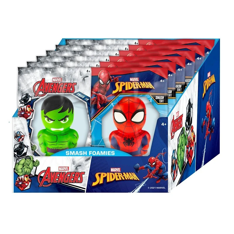 Marvel Smash Foamies Asst