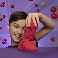 Kinetic Sand Scents, 226 g de sable Kinetic Sand rouge, parfum Cerise pétillante
