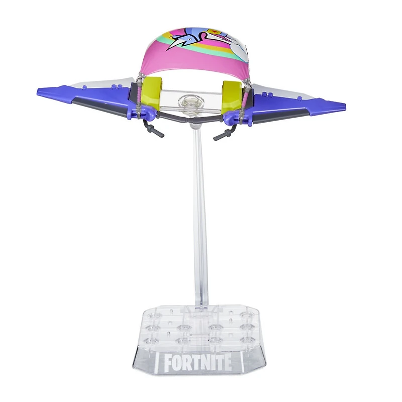 Hasbro Fortnite Victory Royale Series Llamacorn Express Collectible Glider with Display Stand
