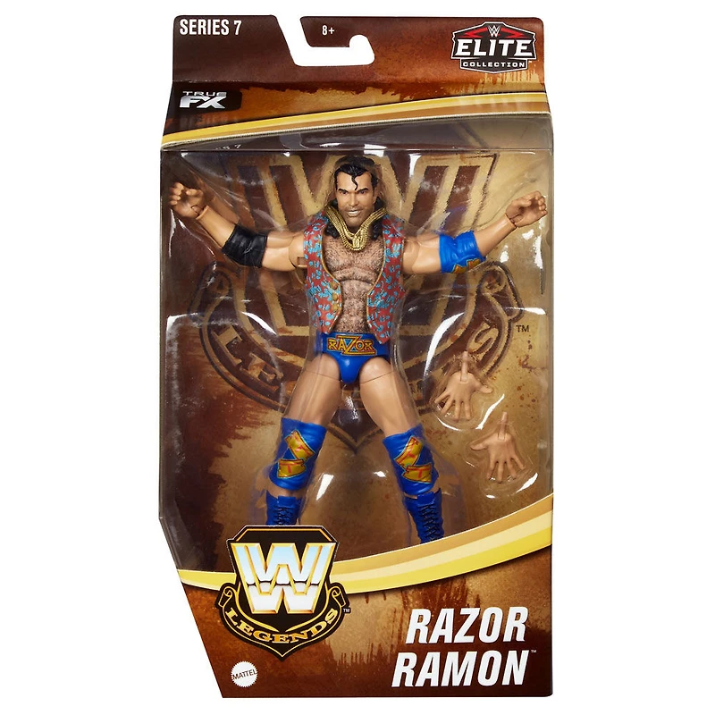 WWE - Legends - Collection Elite - Figurine articulée - Razor Ramon