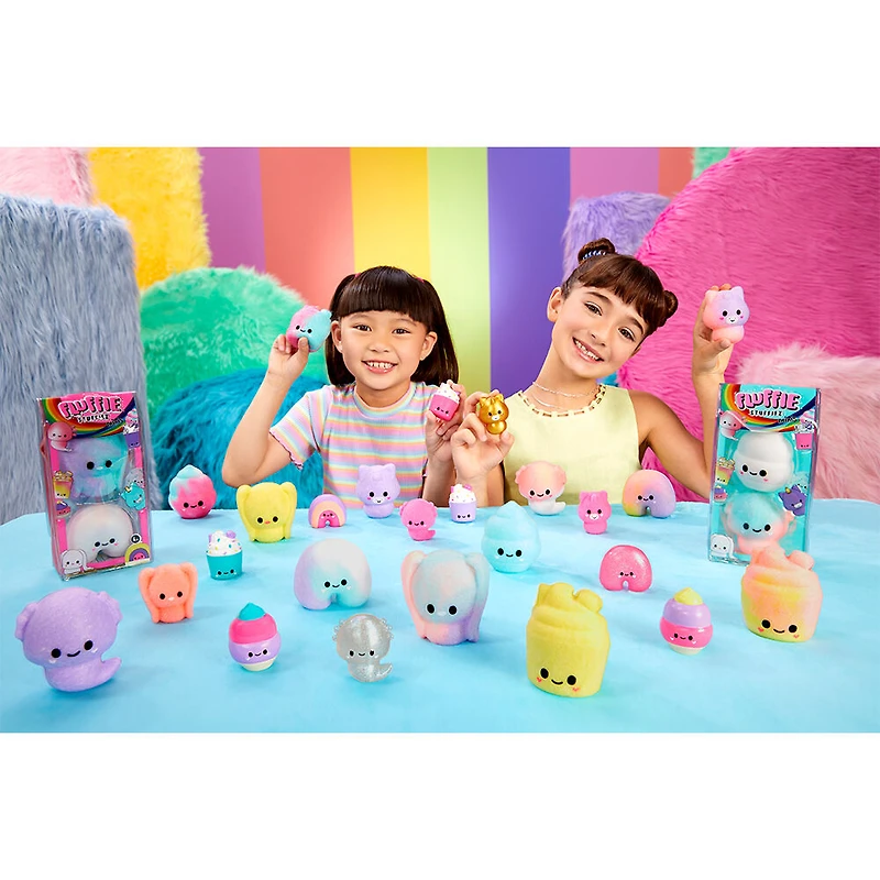 Peluche Fluffie Stuffiez Minis - Glace et Lapin