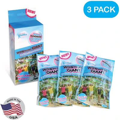 WOWMAZING Recharge pour bulles géantes