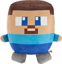 Minecraft Cuutopia 10-in Steve Plush Character Pillow Doll, Collectible Toy