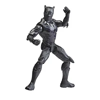 Marvel Mech Strike Mechasaurs, figurine Black Panther de 10 cm avec Sabre Claw Mechasaur, jouet de super-héros