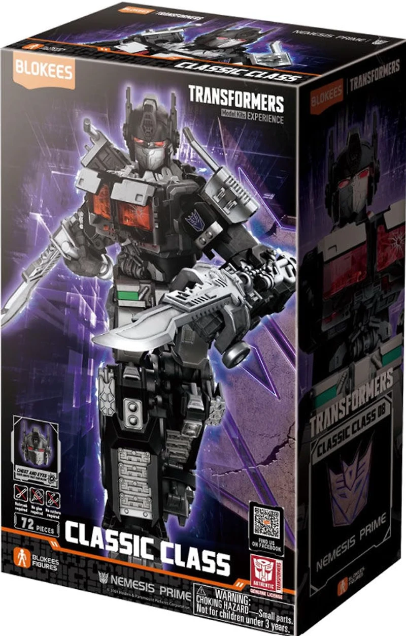 Blokees Transformers - Classe Classique - Nemesis Prime - Édition anglaise