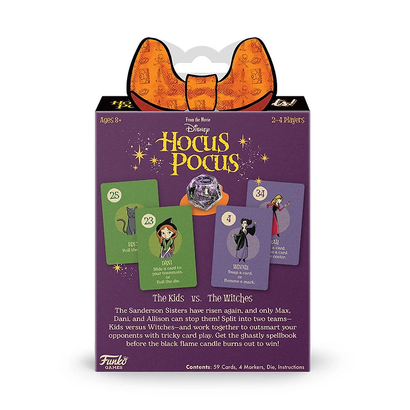 Funko Games Disney Hocus Pocus Tricks & Wits jeu de cartes - Édition anglaise