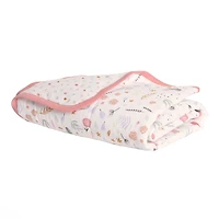 Baby's First by Nemcor Quilted Cotton Jersey Blanket, Floral