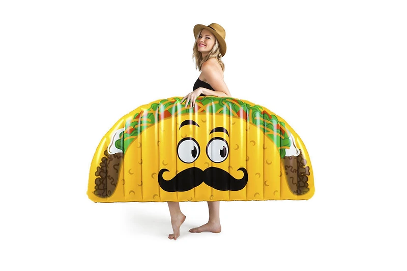 Big Mouth Giant Taco Pool Float - English Edition