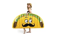 Big Mouth Giant Taco Pool Float - English Edition