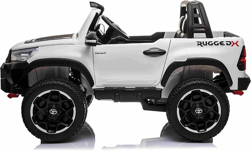 Voltz Toys Toyota Hilux avec télécommande, blanc