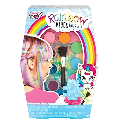 Fashion Angels Rainbow Vibes Set de conception de cheveux