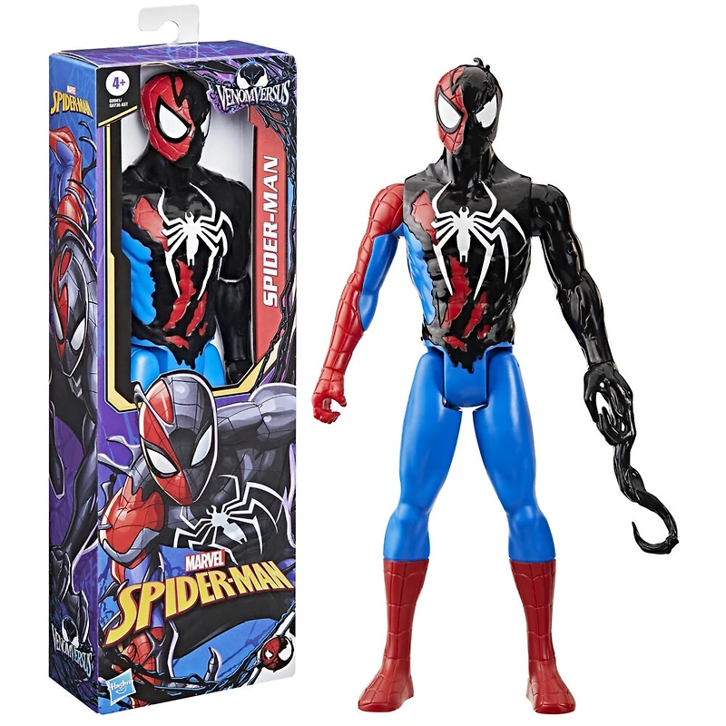 Marvel Spider-Man VenomVersus Titan Hero Series, figurine Spider-Man