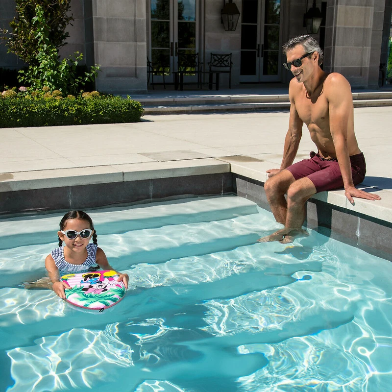 Swimways, Minnie Mouse, Planche de natation, aide à la natation et brassards pour la piscine, Minnie Mouse