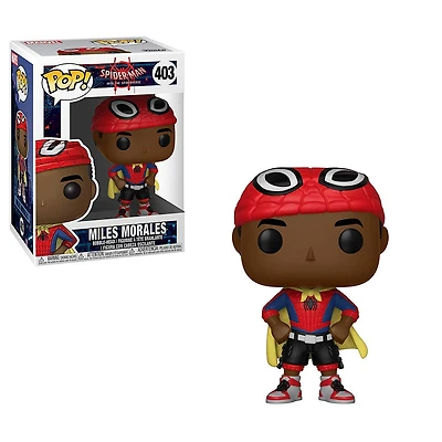 Figurine en vinyle Miles Morales avec Cape de Marvel par Funko POP!