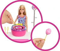 Barbie Mysteries: Beach Detectives Barbie "Malibu" Doll, Cotton Candy Game Playset & Accessories