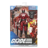 G.I. Joe Classified Series, figurine Garde pourpre 50 de collection, accessoires multiples, emballage spécial