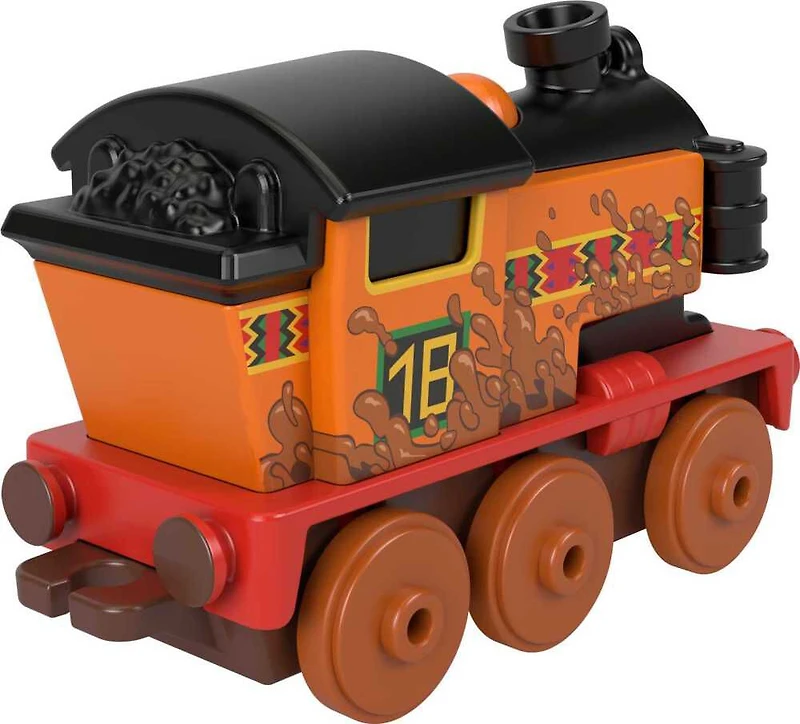 Locomotive à pousser Course de Boue Nia Thomas et ses amis
