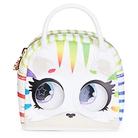 Purse Pets Micros, Roarin' Rainbow Tiger Stylish Small Purse with Eye Roll Feature