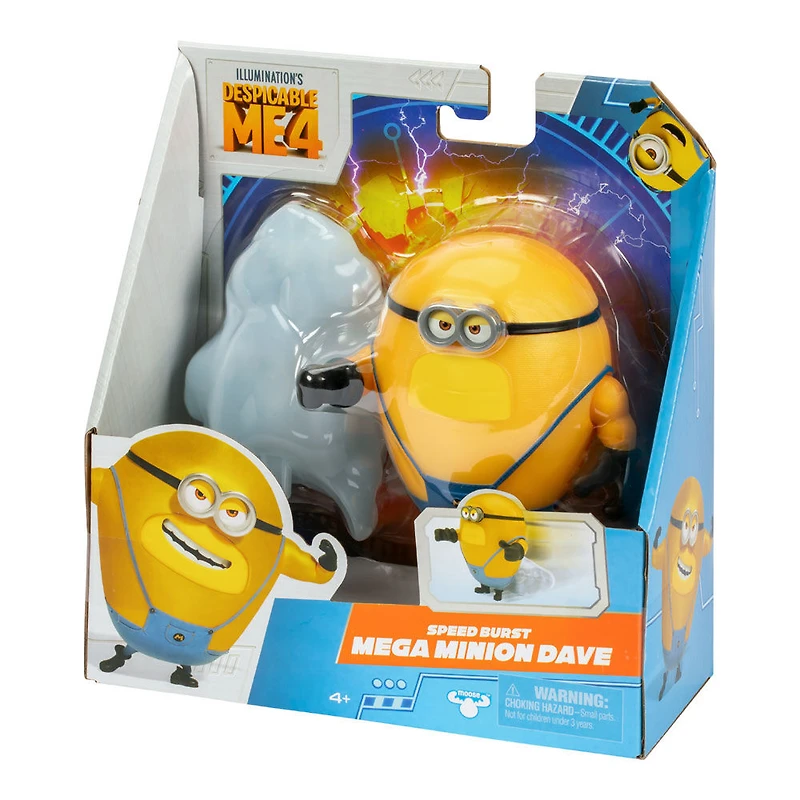 Despicable Me 4 Méga Minion 4 Pouces Action Figure Dave